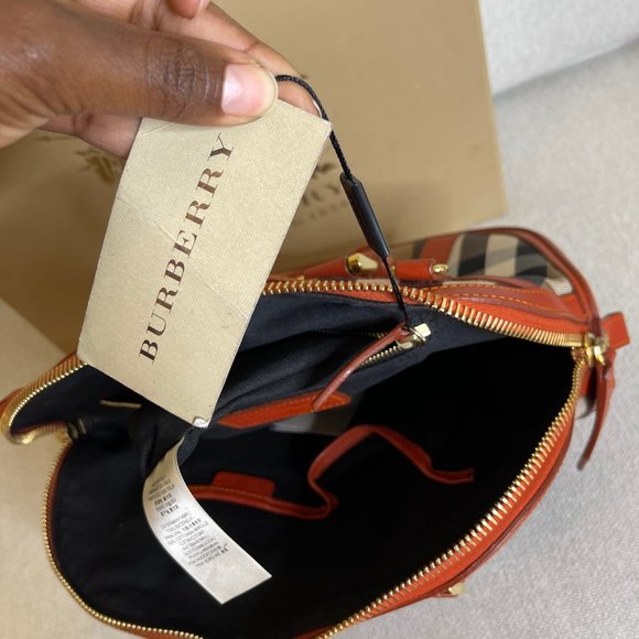 BURBERRY CHECKED HANDBAG - Picture 5 of 11